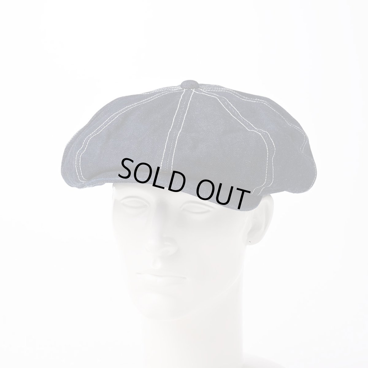 画像5: DENIM BIG CAS（デニム ビッグキャス）SE628 ネイビー (5)