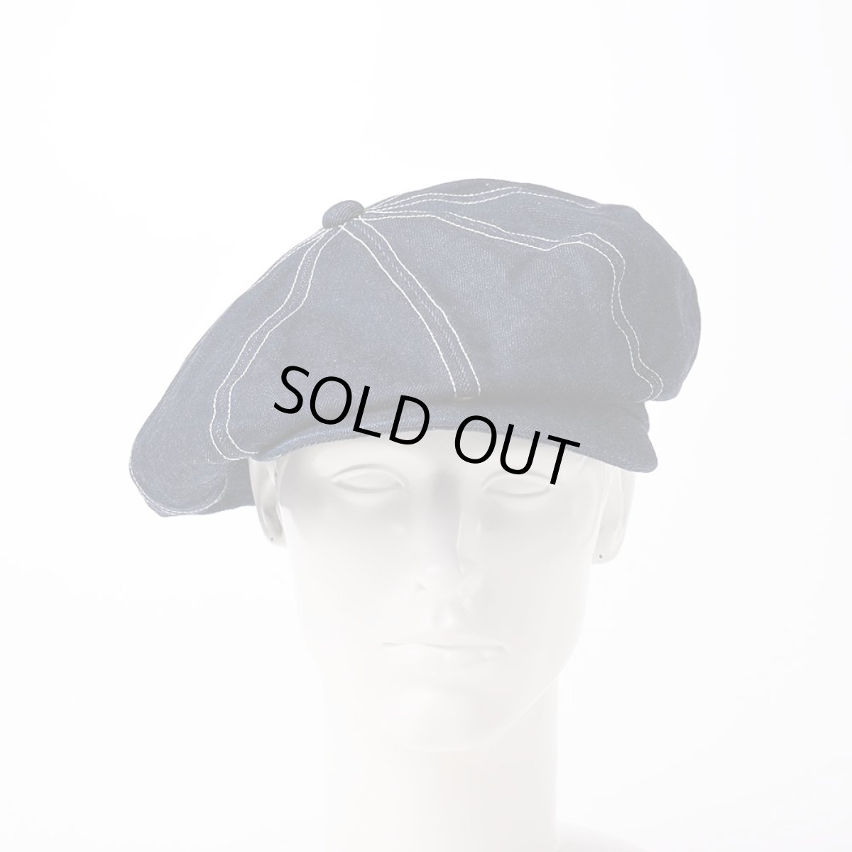 画像6: DENIM BIG CAS（デニム ビッグキャス）SE628 ネイビー (6)