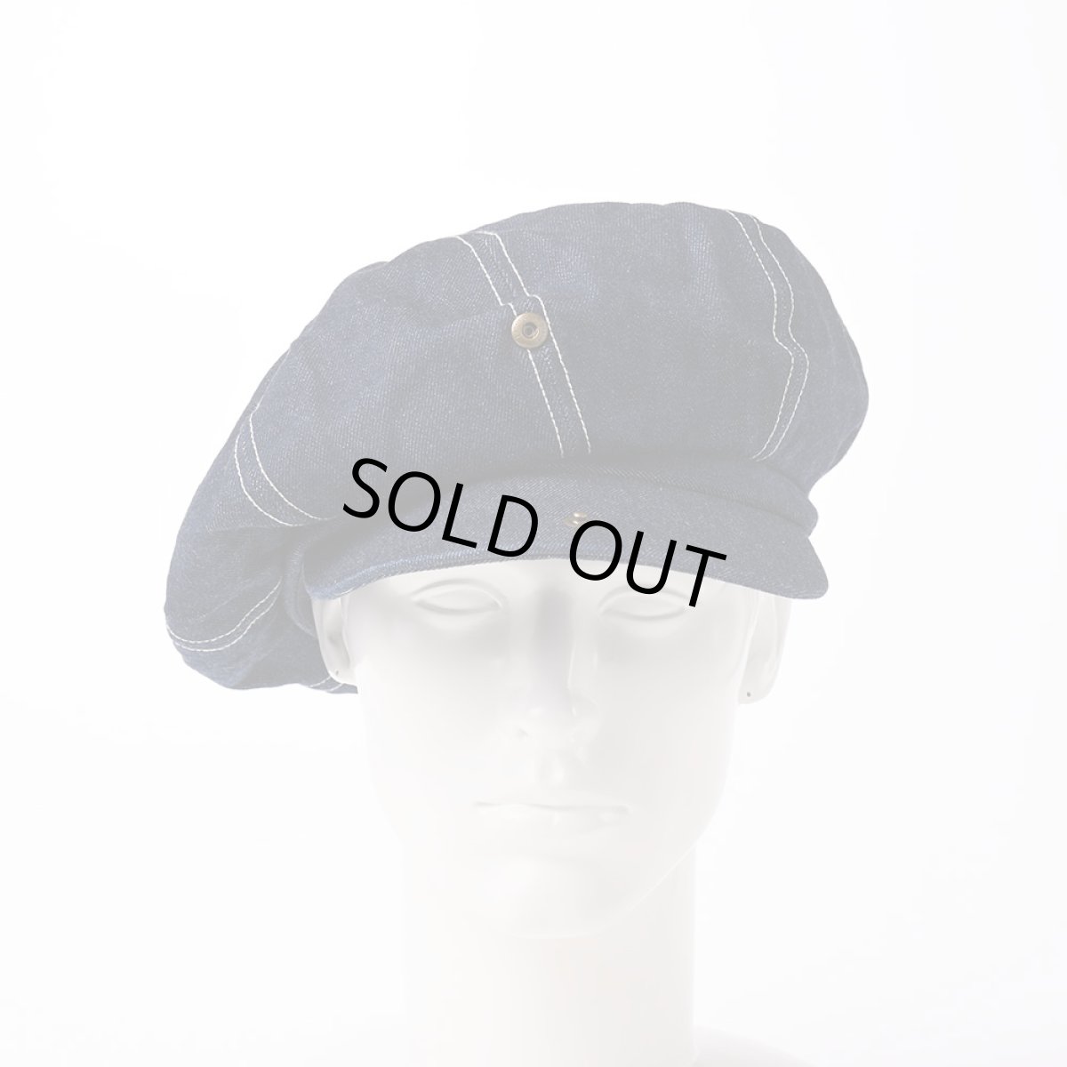 画像7: DENIM BIG CAS（デニム ビッグキャス）SE628 ネイビー (7)