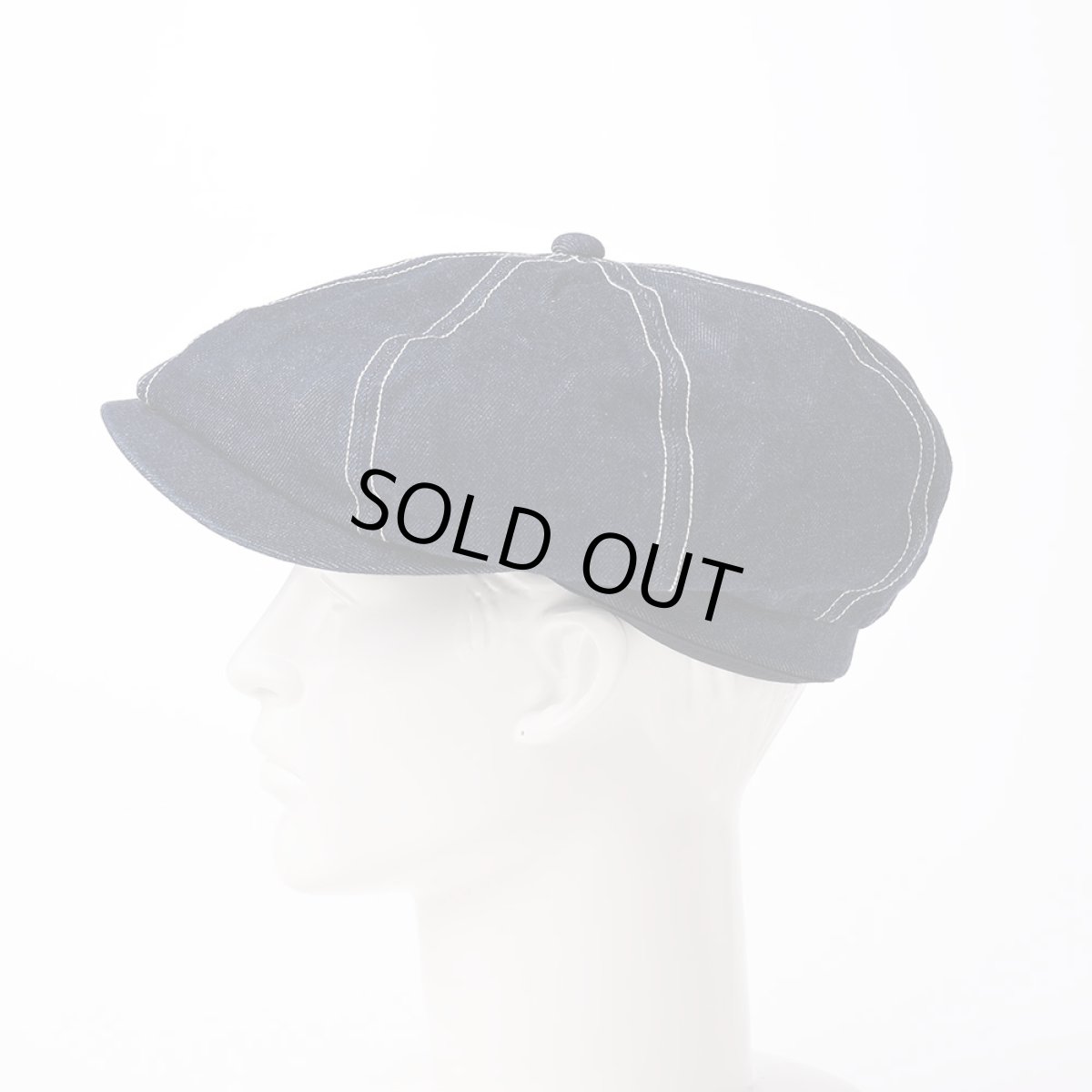 画像8: DENIM BIG CAS（デニム ビッグキャス）SE628 ネイビー (8)