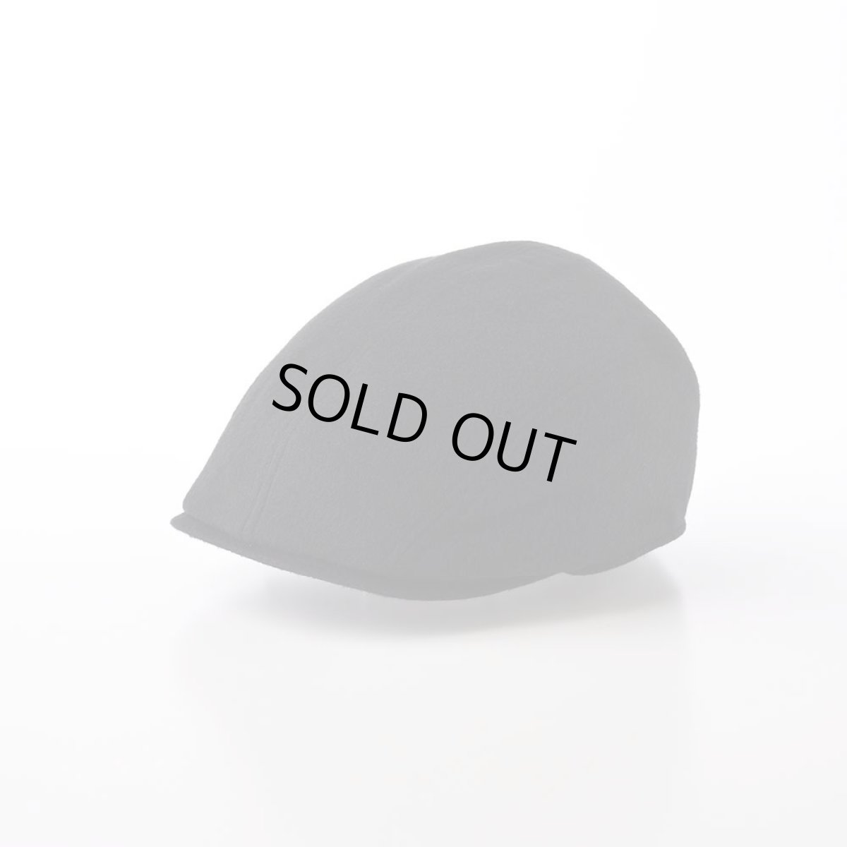 画像1: CASHMERE HUNTING（カシミヤ ハンチング）SE631 ブラック (1)