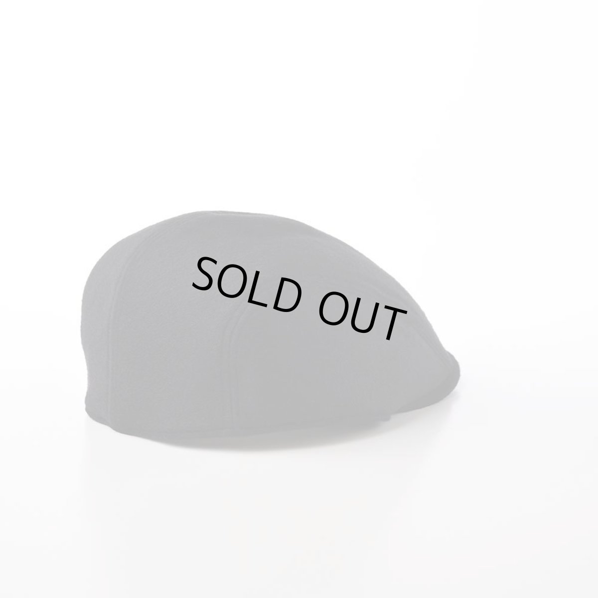 画像2: CASHMERE HUNTING（カシミヤ ハンチング）SE631 ブラック (2)