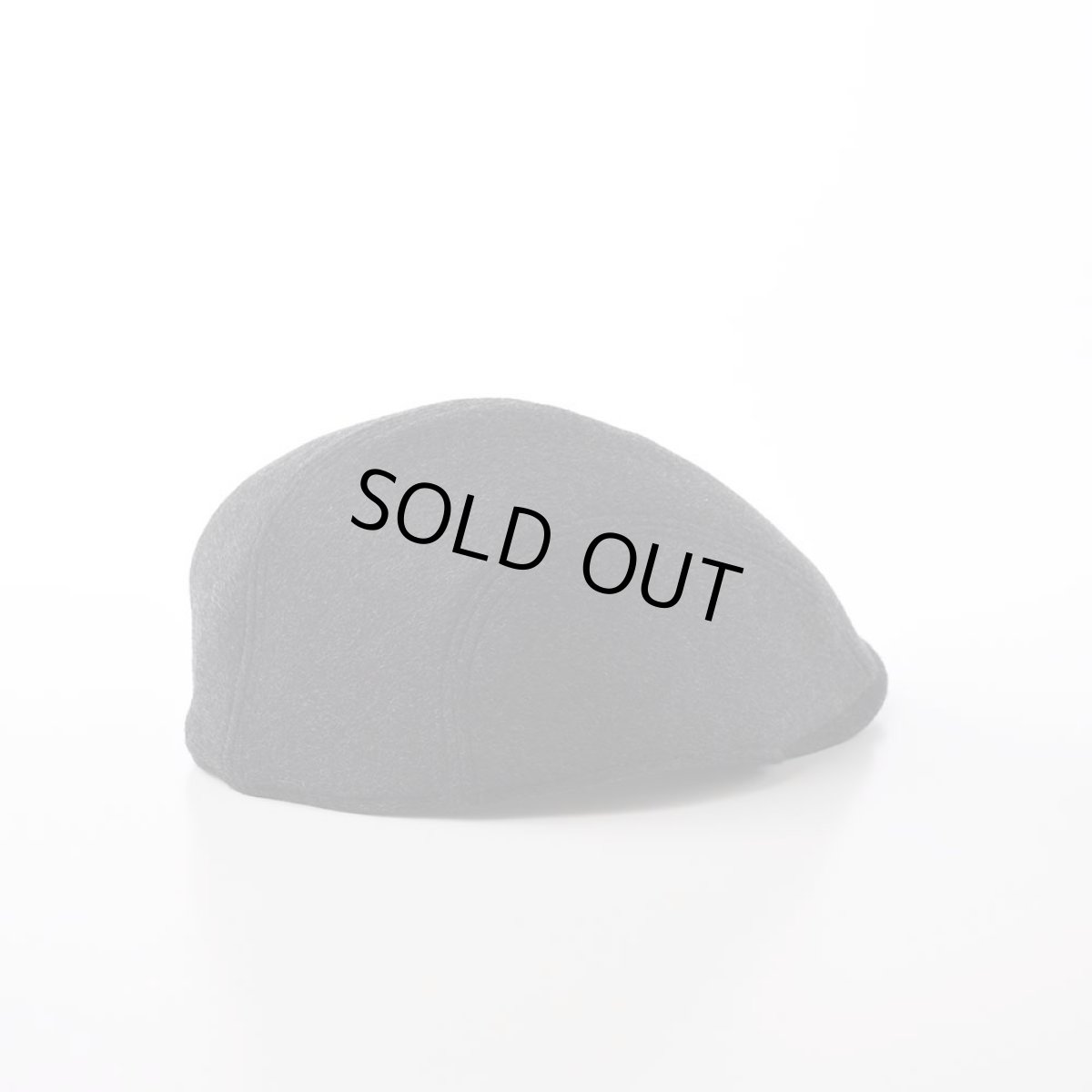 画像2: CASHMERE HUNTING（カシミヤ ハンチング）SE631 チャコールグレー (2)