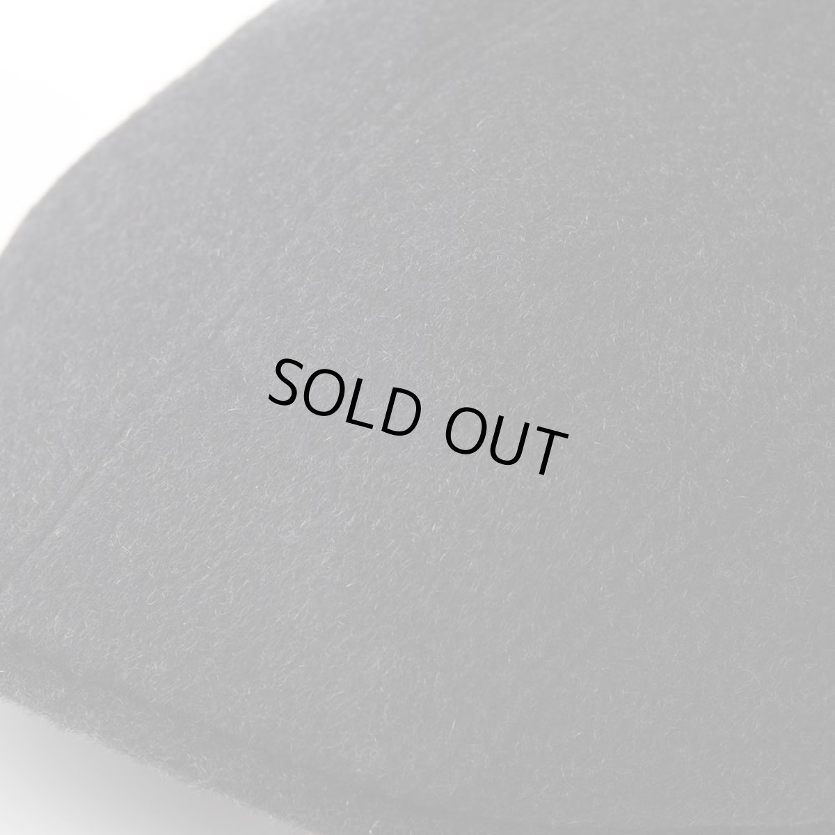 画像3: CASHMERE HUNTING（カシミヤ ハンチング）SE631 チャコールグレー (3)