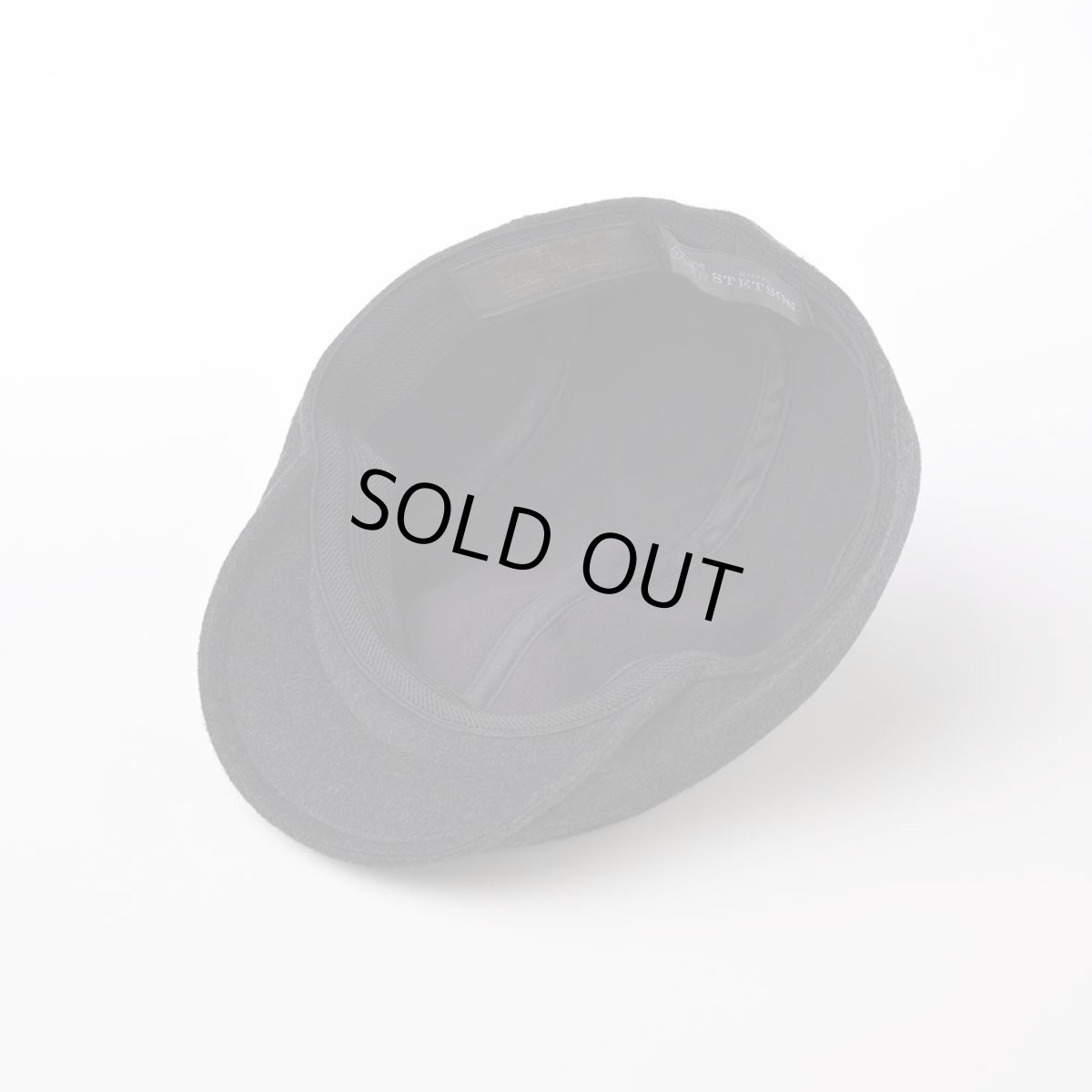 画像4: CASHMERE HUNTING（カシミヤ ハンチング）SE631 チャコールグレー (4)