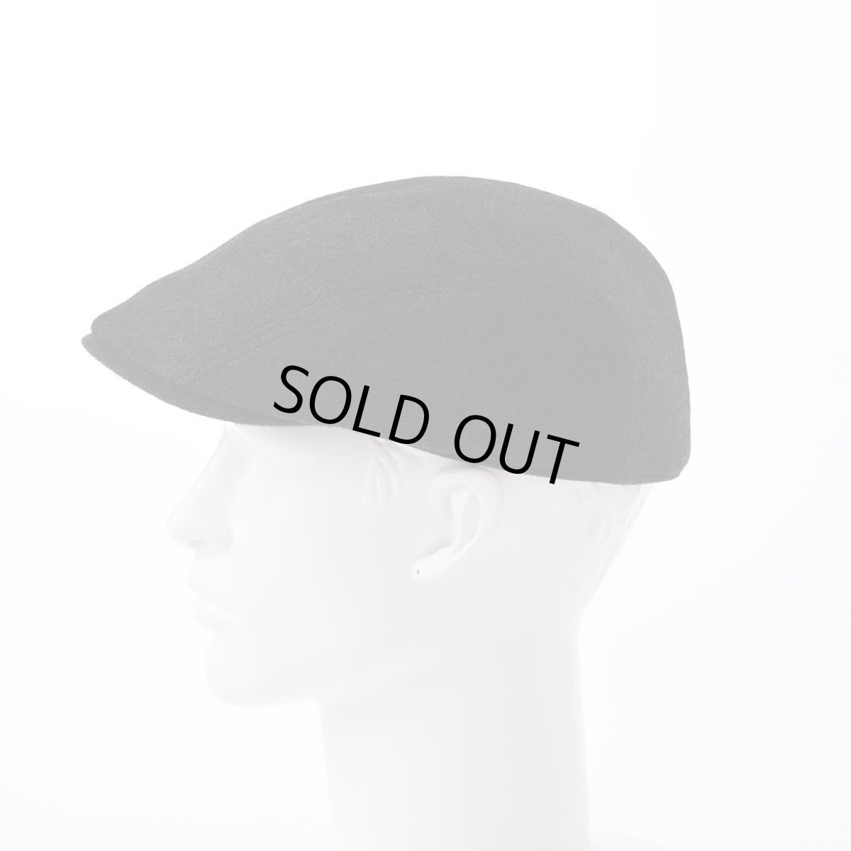 画像6: CASHMERE HUNTING（カシミヤ ハンチング）SE631 チャコールグレー (6)