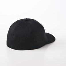 画像2: CASHMERE CAP（カシミヤ キャップ）SE635 ブラック (2)