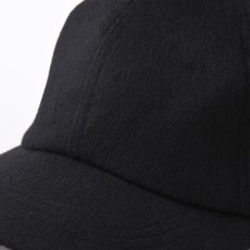 画像3: CASHMERE CAP（カシミヤ キャップ）SE635 ブラック (3)