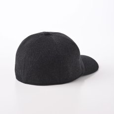 画像2: CASHMERE CAP（カシミヤ キャップ）SE635 チャコールグレー (2)