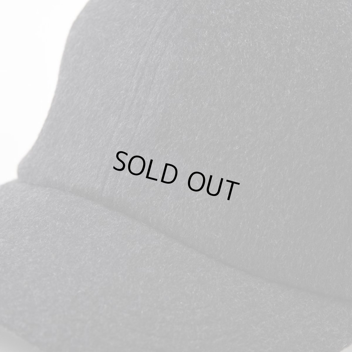 画像3: CASHMERE CAP（カシミヤ キャップ）SE635 チャコールグレー (3)