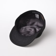 画像4: CASHMERE CAP（カシミヤ キャップ）SE635 チャコールグレー (4)