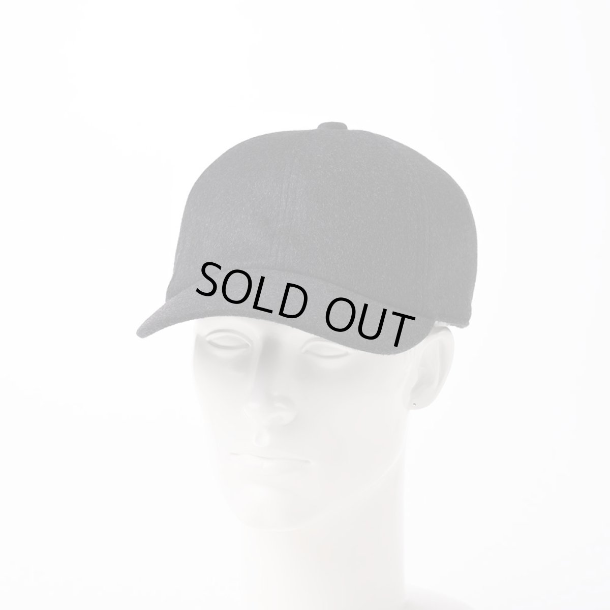 画像5: CASHMERE CAP（カシミヤ キャップ）SE635 チャコールグレー (5)