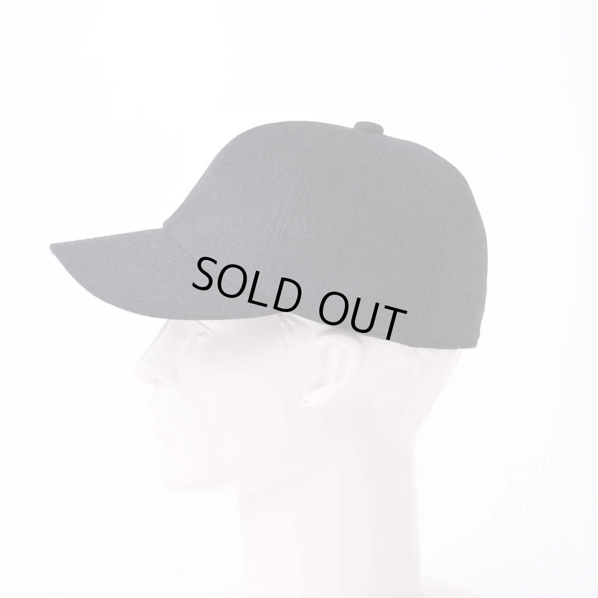 画像6: CASHMERE CAP（カシミヤ キャップ）SE635 チャコールグレー (6)