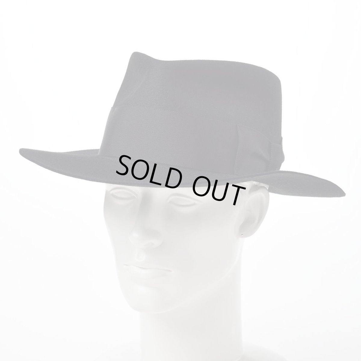 画像6: RABBIT FUR OPENCROWN（ラビットファー オープンクラウン）SH400 ブラック (6)