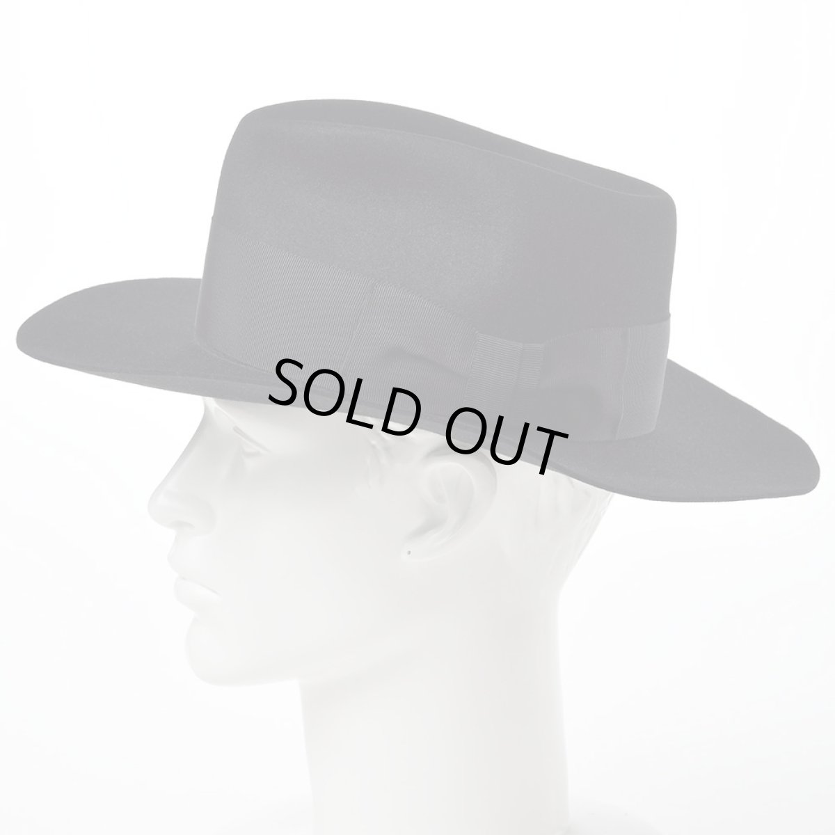 画像7: RABBIT FUR OPENCROWN（ラビットファー オープンクラウン）SH400 ブラック (7)