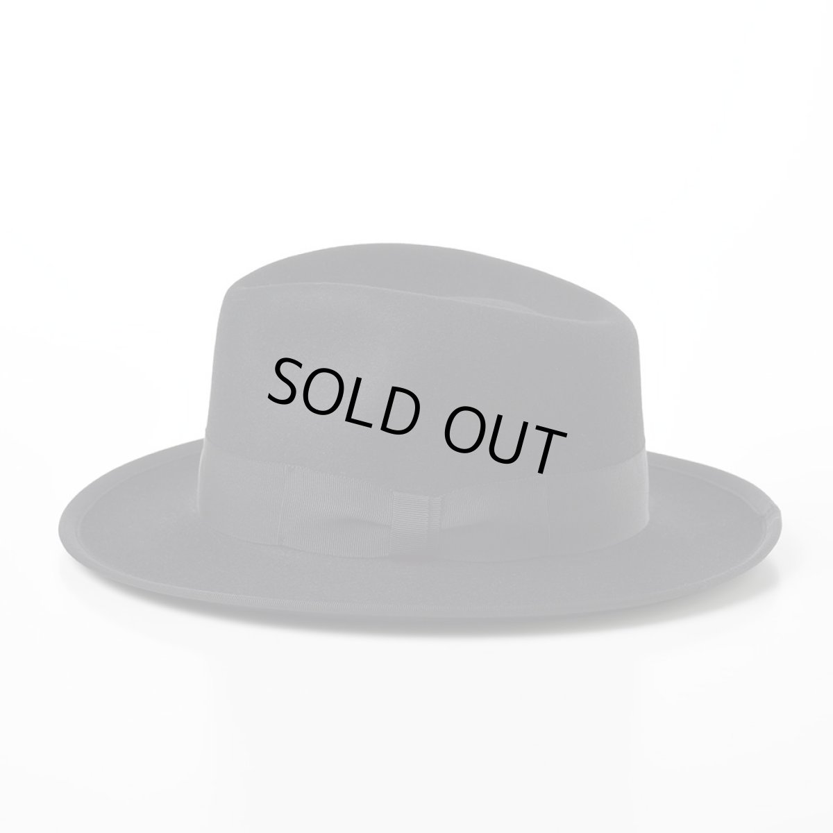 画像2: RABBIT FUR FEDORA（ラビットファー フェドラ）SH401 ブラック (2)