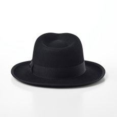 画像3: RABBIT FUR FEDORA（ラビットファー フェドラ）SH401 ブラック (3)