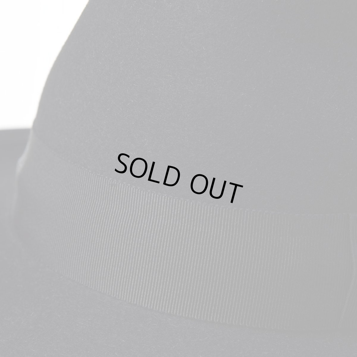 画像4: RABBIT FUR FEDORA（ラビットファー フェドラ）SH401 ブラック (4)