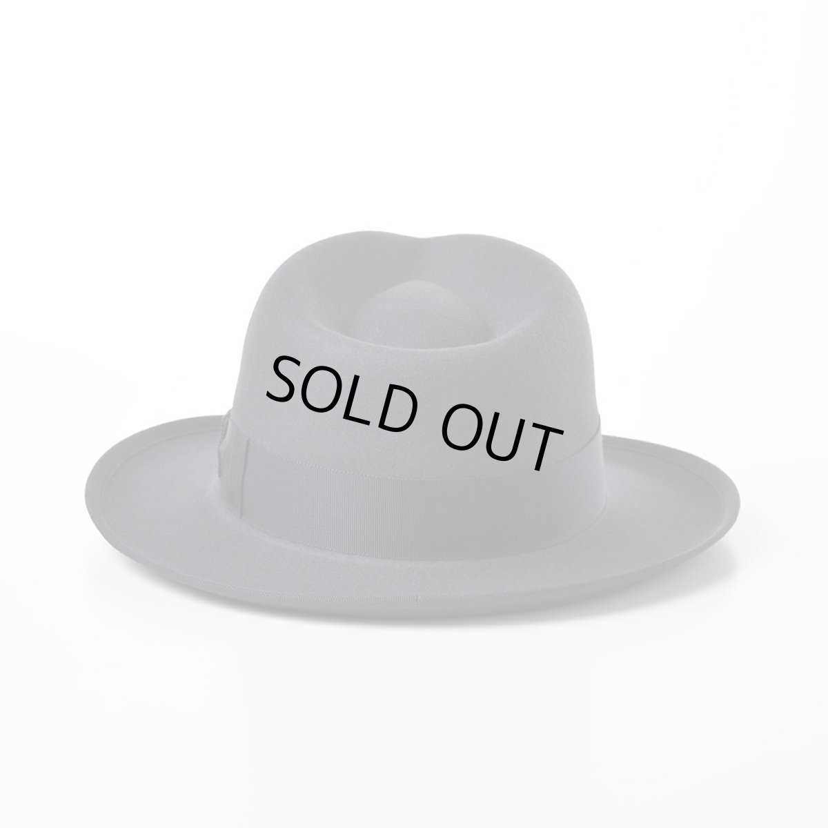 画像3: RABBIT FUR FEDORA（ラビットファー フェドラ）SH401 チャコールグレー (3)