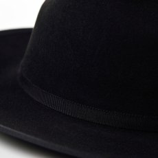 画像4: BEAVER FEDORA（ビーバー フェドラ）SH407 ブラック (4)