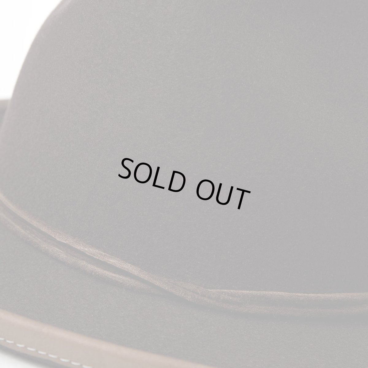 画像4: RABBIT FUR FEDORA（ラビットファー フェドラ）SH520 ブラウン (4)