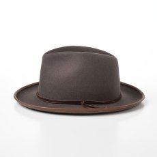 画像2: RABBIT FUR FEDORA（ラビットファー フェドラ）SH520 サンドベージュ (2)