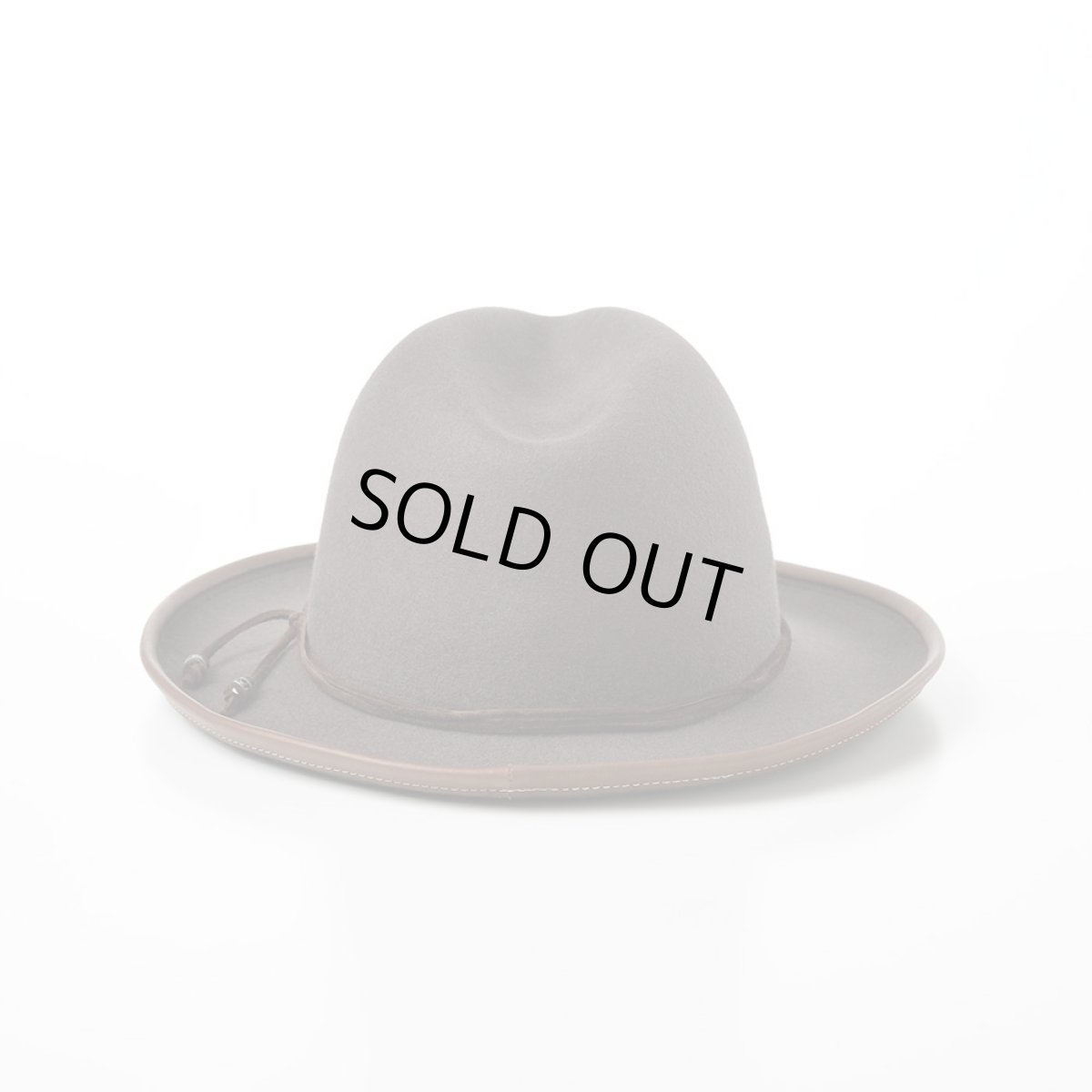 画像3: RABBIT FUR FEDORA(ラビットファー フェドラ)SH520 サンドベージュ (3)