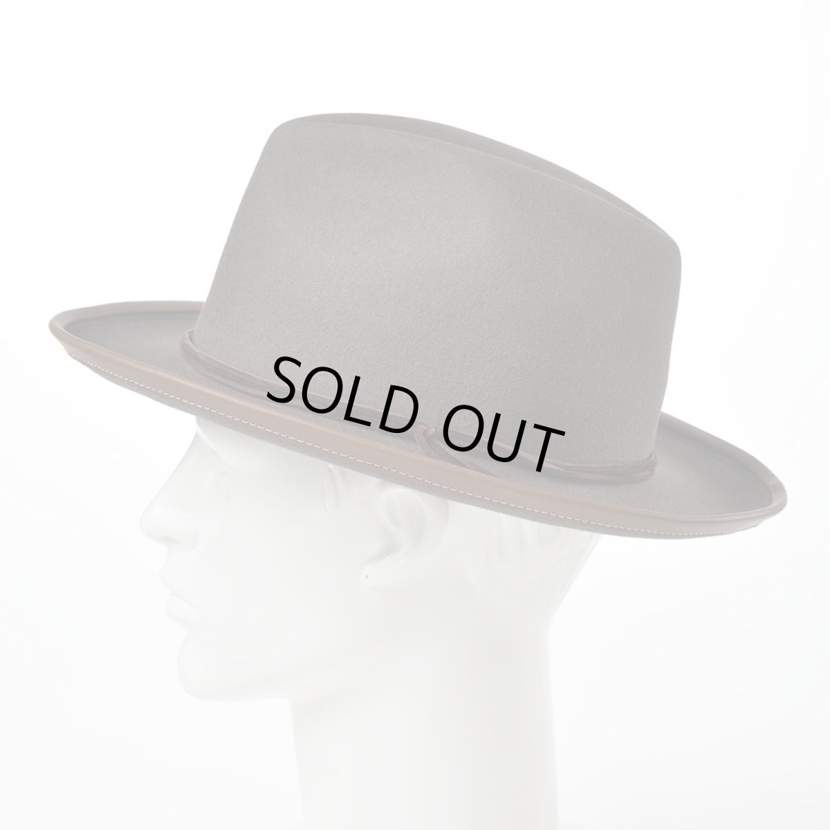 画像7: RABBIT FUR FEDORA(ラビットファー フェドラ)SH520 サンドベージュ (7)