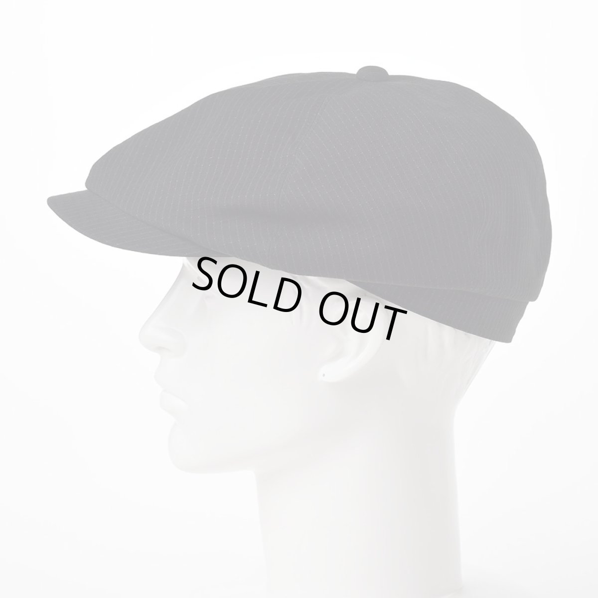 画像3: VINTAGE CHECK CASKET（ヴィンテージチェック キャスケット）SH586 ブラック (3)