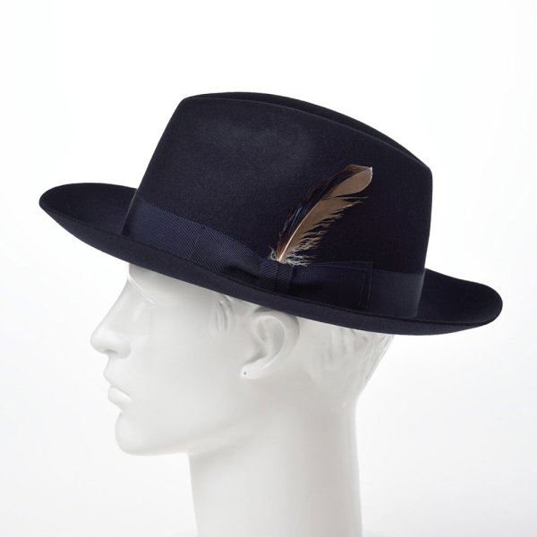 FURMIX FEDORA（ファーミックス フェドラ）SH606 ネイビー - STETSON