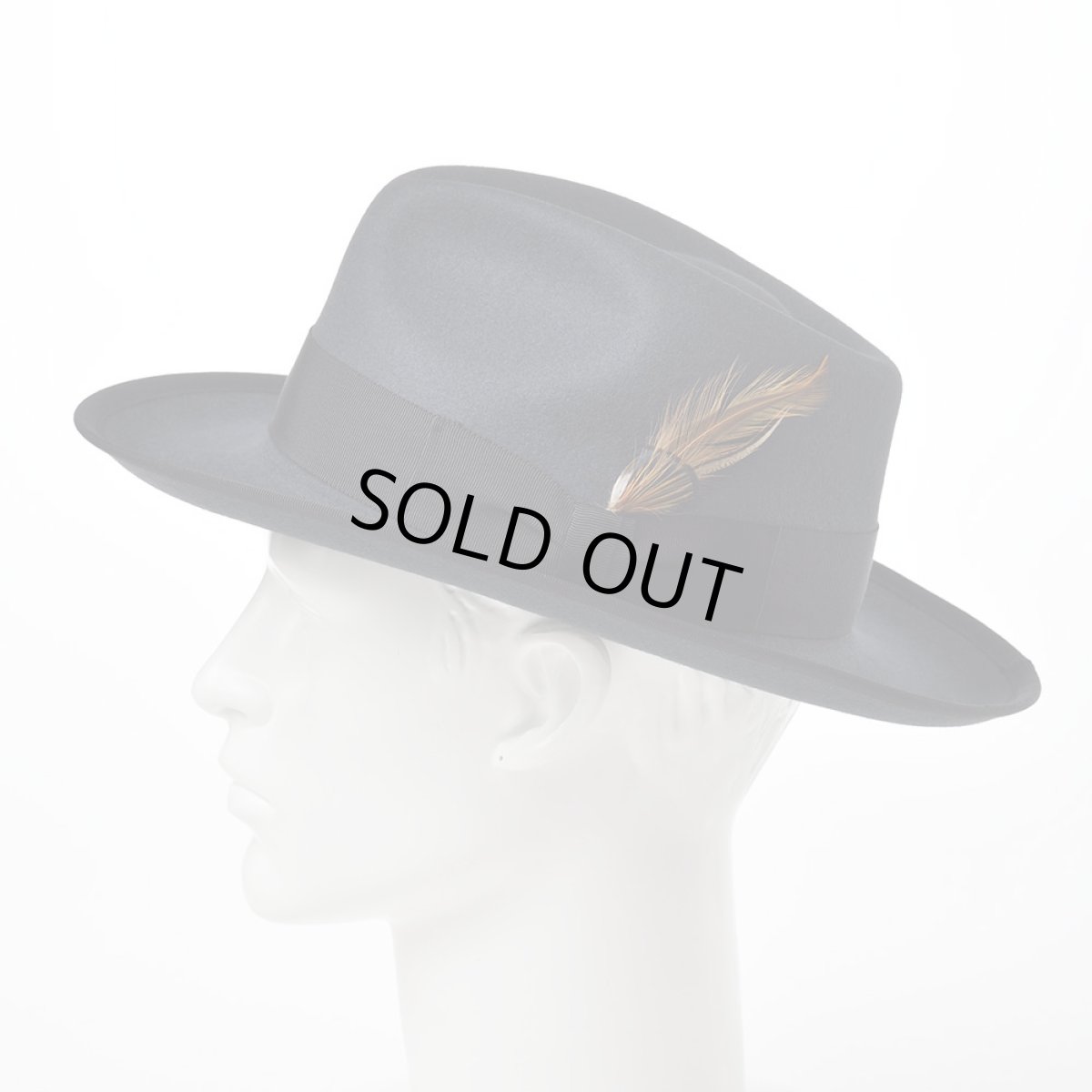 画像7: RABBIT FUR MANISH（ラビットファー マニッシュ）SH804 チャコールグレー (7)