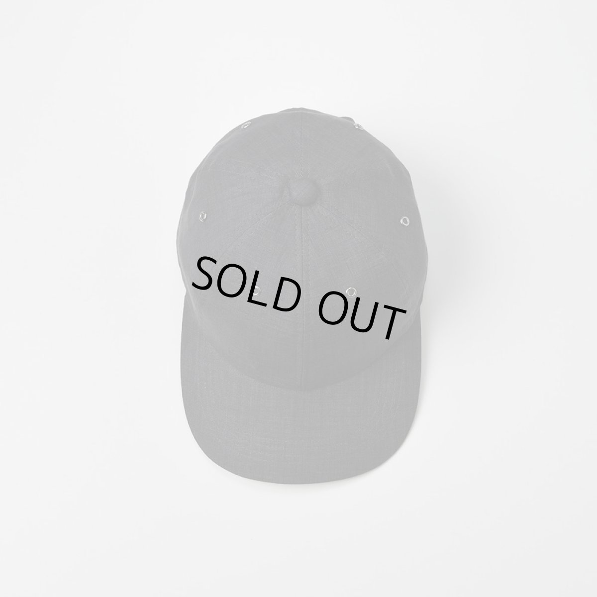 画像3: 6 PANEL CAP(6パネルキャップ)SE441 チャコール (3)
