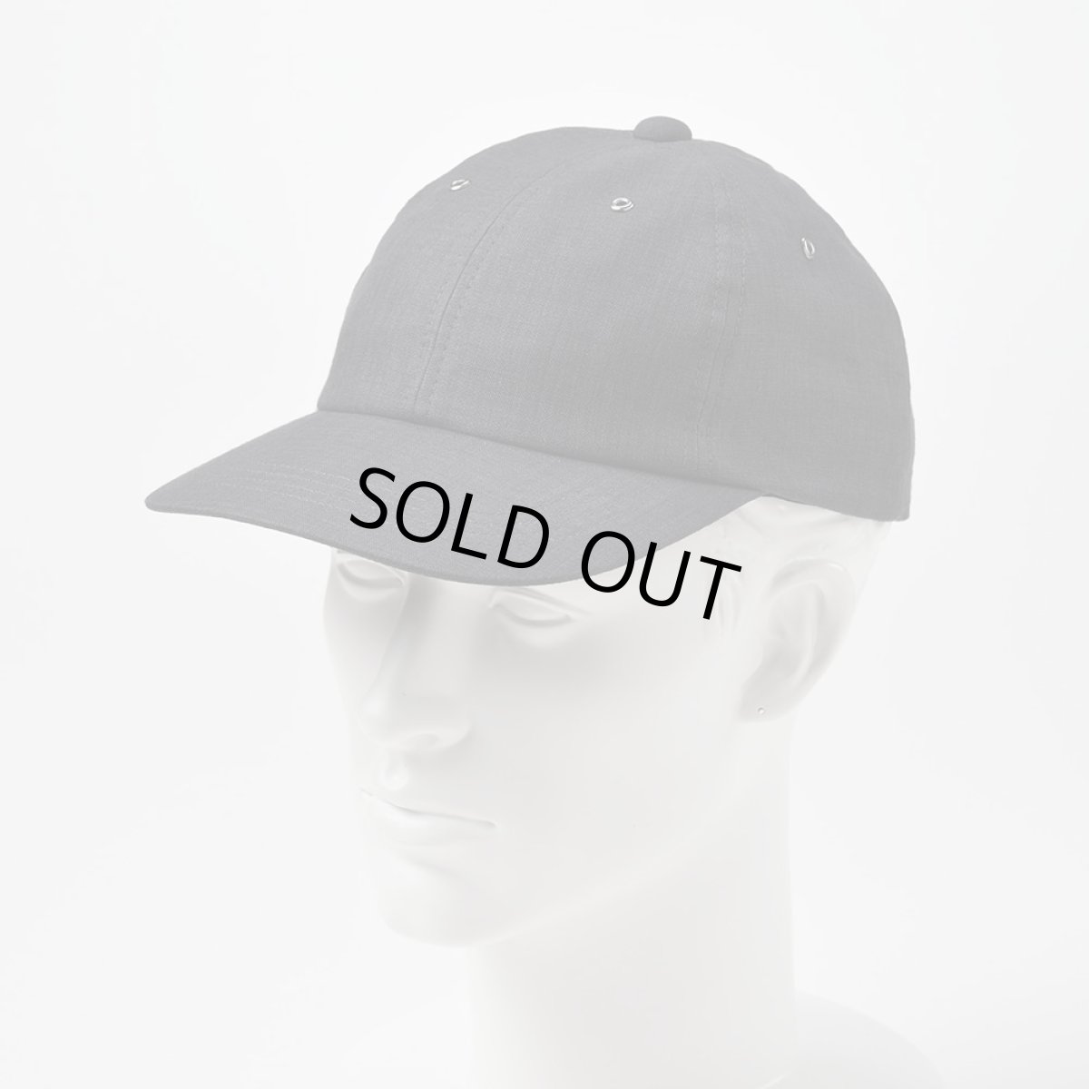 画像6: 6 PANEL CAP(6パネルキャップ)SE441 チャコール (6)