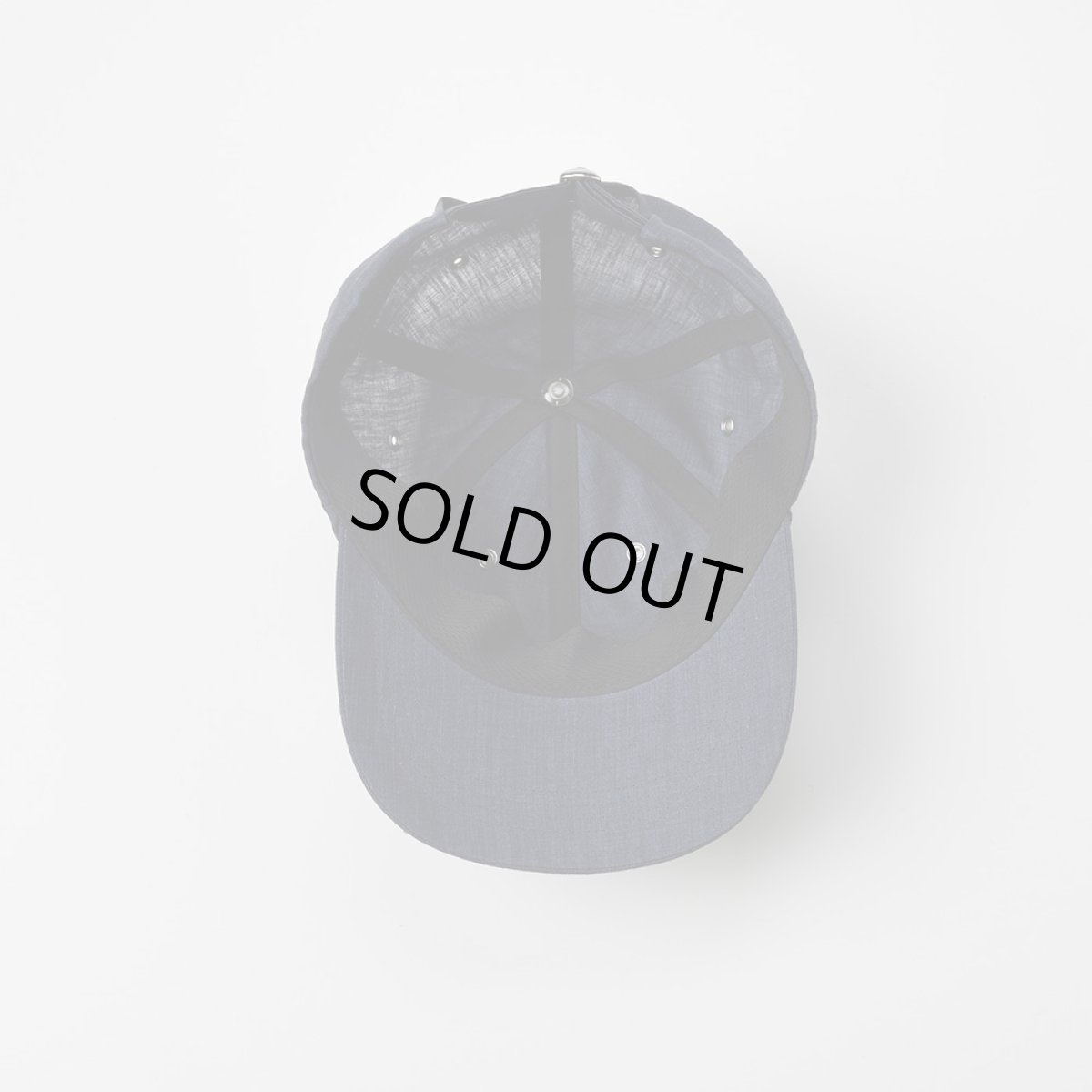 画像4: 6 PANEL CAP（6パネルキャップ）SE441 ネイビー (4)