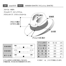 画像9: MANISH（マニッシュ）SH476 ブラック (9)