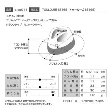 画像9: TOULOUSE（トゥールーズ）ST168 ブルー (9)