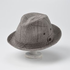 画像2: LINEN HAT（リネンハット）SE448 ブラウン (2)