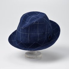 画像2: LINEN HAT（リネンハット）SE448 ネイビー (2)