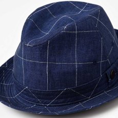 画像7: LINEN HAT（リネンハット）SE448 ネイビー (7)