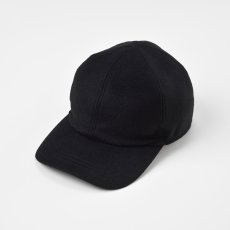 画像1: CASHMERE MIX CAP（カシミヤミックスキャップ）SE486 ブラック (1)