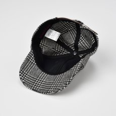 画像4: WASHABLE TWEED CAP（ウォッシャブルツイードキャップ）SE473 ブラック (4)