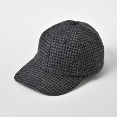 画像1: WASHABLE TWEED CAP（ウォッシャブルツイードキャップ）SE473 チャコールグレー (1)