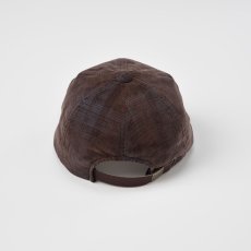 画像3: CHECK CORDUROY CAP（チェックコーデュロイキャップ）SE491 ブラウン (3)