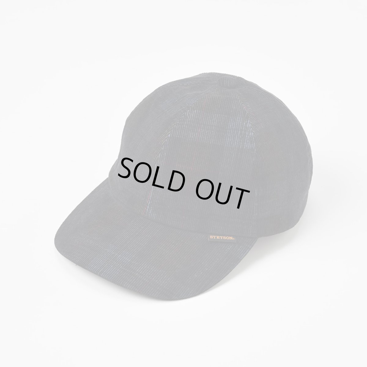 画像1: CHECK CORDUROY CAP(チェックコーデュロイキャップ)SE491 ネイビー (1)