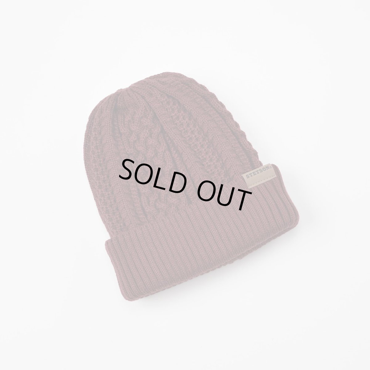 画像1: KNIT WATCH（ニットワッチ）SE168 バーガンディ (1)