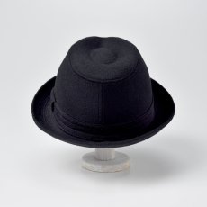 画像6: CASHMERE MIX HAT（カシミヤミックスハット）SE132 ブラック (6)