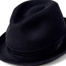 画像7: CASHMERE MIX HAT（カシミヤミックスハット）SE132 ブラック (7)