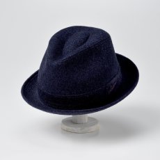 画像2: CASHMERE MIX HAT（カシミヤミックスハット）SE132 ネイビー (2)