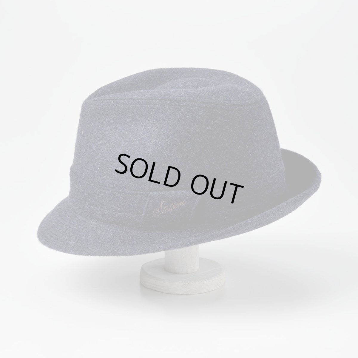 画像3: CASHMERE MIX HAT(カシミヤミックスハット)SE132 ネイビー (3)