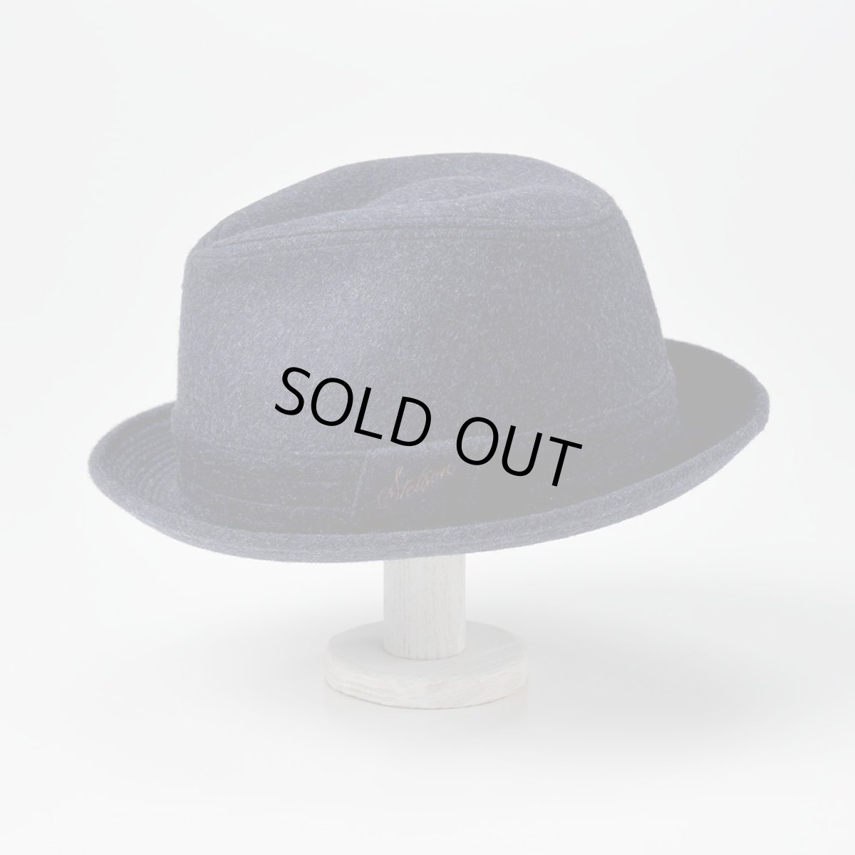 画像4: CASHMERE MIX HAT(カシミヤミックスハット)SE132 ネイビー (4)